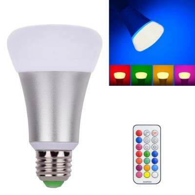 G2G หลอดไฟเปลี่ยนสีได้ LED RGB 12 สี 10 วัตต์ พร้อมรีโมทควบคุม สำหรับตกแต่งสถานที่ทั้งในร่มและกลางแจ้ง จำนวน 1 ชิ้น