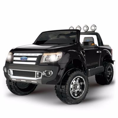 รถเด็ก รถแบตเตอรี่ 2 มอเตอร์ รถกะบะ Ford Ranger ลิขสิทธิ์แท้ มีรีโมทบังคับได้ สีดำ