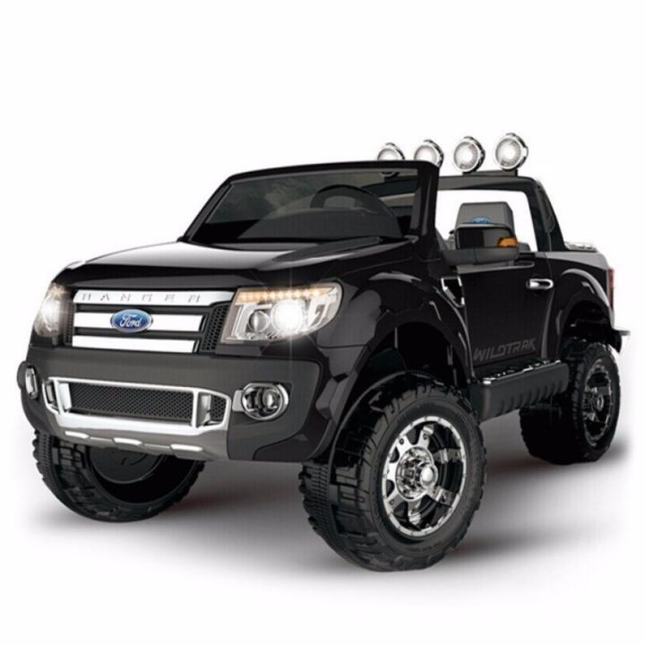 รถเด็ก-รถแบตเตอรี่-2-มอเตอร์-รถกะบะ-ford-ranger-ลิขสิทธิ์แท้-มีรีโมทบังคับได้-สีดำ