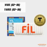 FIL (AF 178) ไส้กรองอากาศ สำหรับรถ Toyota Vios (ปี 2002-2006) , Yaris (ปี 2006-2012)