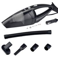 Car Vacuum Cleaner Wet and dry Portable Combination package  เครื่องดูดฝุ่นในรถยนต์（Black）