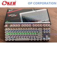 [ส่งเร็วพิเศษ!] OKER  คีย์บอร์ดสำหรับเกม WIRED BLUETOOTH DUAL MODE MECHANICAL KEYBOARD K62