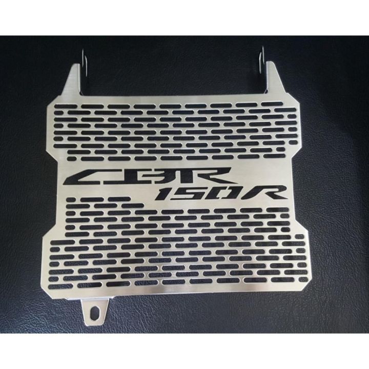 การ์ดหม้อน้ำ-honda-cb-cbr150-radiator-guard-silver