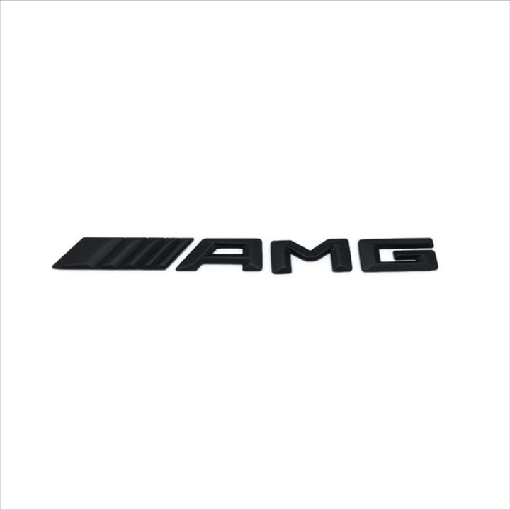 โลโก้-amg-ติดท้ายรถ-สีดำ