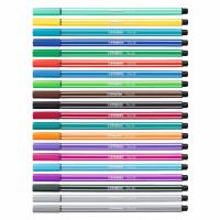 STABILO Pen 68 ปากกาสีหมึกน้ำ Fibre-Tip Pen ชุด 20 สี