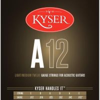 Kyser สายกีตาร์โปร่งชุด - A12