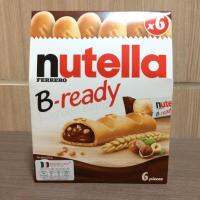 Nutella B-Ready เวเฟอร์อบกรอบสอดไส้นูเทลล่า (1 กล่อง มี 6 ชิ้น) อร่อยสุดๆๆ Hayatie_Shop