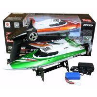 เรือบังคับ เรือบังคับวิทยุ  FT009 2.4G 4 channel 4CH Wireless Remote Control RC Racing_x000D_
Boat with Water Cooling System (Green)