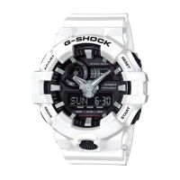 Casio G-Shock นาฬิกาข้อมือผู้ชาย สายเรซิ่น รุ่น GA-700-7A (CMG) - สีขาว