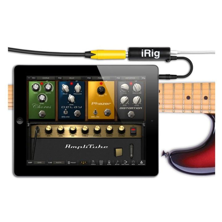ส่งเร็วพิเศษ-irig-amplitube-effect-guitar-อุปกรณ์เพิ่มเอฟเฟคเสียงต่อกีต้าร์-กับ-iphone-black