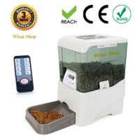 เครื่องให้อาหารสัตว์ สุนัข แมว อัตโนมัติ Automatic Pet Feeder รุ่น PF-21B พร้อมคู่มือภาษาไทย