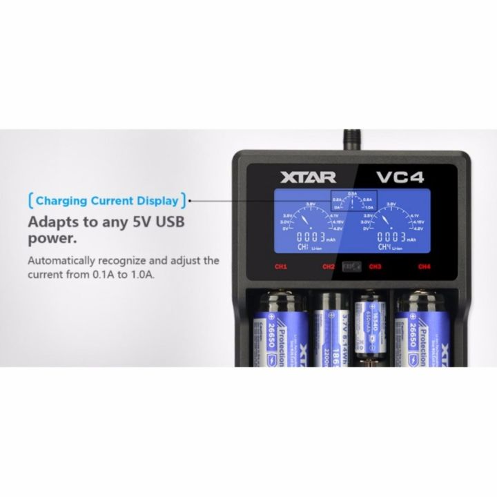 เครื่องชาร์จ-xtar-vc4-usb-nimh-li-ion-battery-lcd-charger