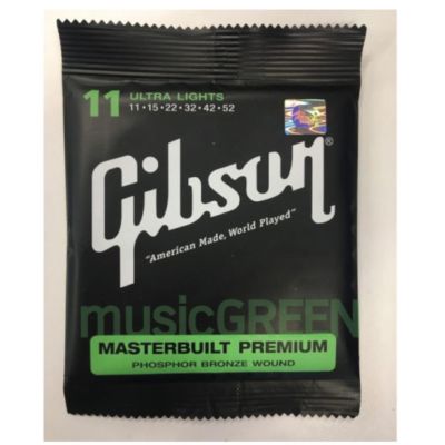 สายกีต้าร์โปร่ง Gibson เบอร์11 Ultra Light