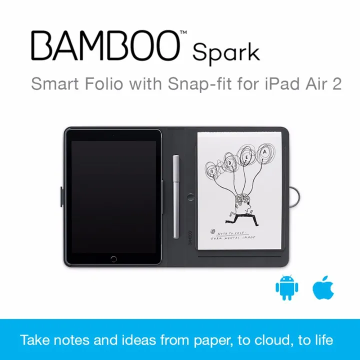 Bamboo Spark Smart Folio with Snapfit for iPad Air 2 Lazada.co.th