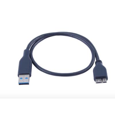 USB 3.0สายUSB3.0ฮาร์ดดิสก์สายเคเบิลข้อมูลชายกับMicro Bสายไฟต่อสายต่อUSB 45CM