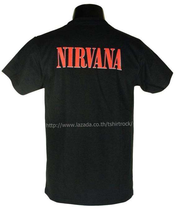 เสื้อวง-nirvana-เสื้อยืดวงดนตรีร็อค-เสื้อร็อค-nir1435-สินค้าในประเทศ