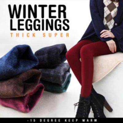 กางเกงเลกกิ้ง Women Winter Leggings / -15 degree (สีกรมท่า)