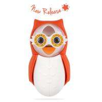 Flipper OWL รุ่นนกฮูก พร้อมนาฬิกาทรายในตัว ฮารท์ตี้ (สีแดง)