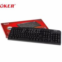 [ส่งเร็วพิเศษ!] OKER Keyboard USB รุ่น KB-377 (Black)