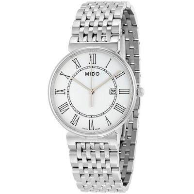 MIDO Dorada&nbsp;Quartz&nbsp;Mens Watch 38mm.&nbsp;รุ่น M009.610.11.013.00&nbsp;- Silver