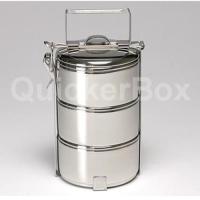 Stainless Steel Food Picnic ปิ่นโต สเตนเลส 3 ชั้น ขนาด 14 ซม.