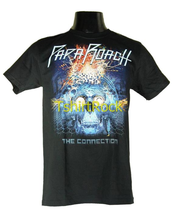 เสื้อวง-papa-roach-เสื้อยืดวงดนตรีร็อค-เสื้อร็อค-prh1628-ส่งจาก-กทม