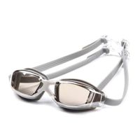 ideecraft แว่นตาว่ายน้ำ  swimming glasses Anti fog YUKE สีเทา Grey