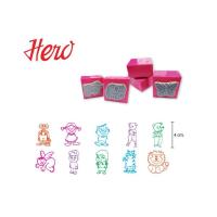 Hero ตรายาง ชุดระบายสี 3