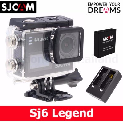 SJCAM SJ6 LEGEND 4K 16MP (Black)+Battery+DualCharger