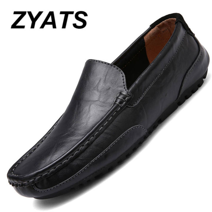 zyats-รองเท้าแตะสำหรับผู้ชายแฟชั่นรองเท้าส้นสูงรองเท้าส้นสูงทำด้วยมือรองเท้าลื่นไถลและแอมป์-รองเท้าไม่มีส้น