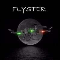 Flyster Q9 Skyhunter Z0 โดรนพับขา RC ชุด HD มืออาชีพ 4 แกน ตัวโดรนติดตั้งกล้อง