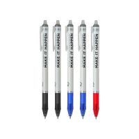 UD PENS ปากกา Erasable sLim ปากกาลบได้ เจล 0.5 (สีดำ 2 ด้าม/น้ำเงิน 2 ด้าม/แดง 1 ด้าม)