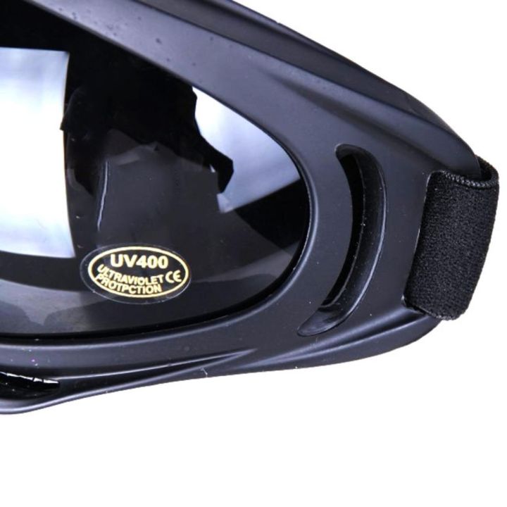 g2g-แว่นตากันแดด-กันฝุ่น-สำหรับขี่มอเตอร์ไซค์-จักรยาน-หรือ-เล่นกีฬากลางแจ้ง-กรอบดำ-มีสายรัด-เลนส์สีเทา-จำนวน-1-ชิ้น