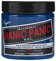 MANIC PANIC CLASSIC CREAM SEMI PERMANENT HAIR COLOR CREAM (ATOMIC TURQUOISE) 118 ml 1 Jar