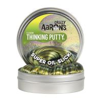 Crazy Aaron s Thinking Putty รุ่นเปลี่ยนสีตามแสงตกกระทบ ขนาดใหญ่ Super Oil Slick ดินน้ำมันวิทยาศาสตร์ ไม่มีวันแห้ง ไม่ใช่สไลม์