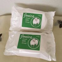 สบู่นมแพะโจนิก้า Jonica Goat Milk Soap ขนาด 100 กรัม (2 ก้อน ถูกสุดๆๆ)