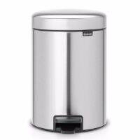 Brabantia ถังขยะ สแตนเลสแบบเหยียบ 3ลิตร จับไม่เป็นรอยนิ้วมือ Pedal Bin 3L,Matt Steel Fingerprint Proof(FPP)