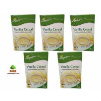 เครื่องดื่มธัญญาหาร ออร์แกนิค 8  ชนิด รสวนิลลา (เจ) 30g x 10 ซอง (5 กล่อง) Organic Vanilla Cereal (Vegetarian) 30 g. x 10 sachets 5 boxes