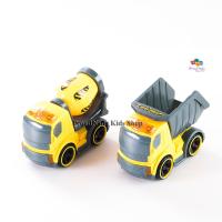 ProudNada Toys ของเล่นเด็กรถก่อสร้างล้อมีเฟือง TRUCK ENGINEERING TEAM NO.S03