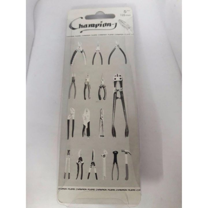 champion-mini-cutter-plier-for-professional-คีมตัดขนาด-5นิ้ว-125มิล-ยี่ห้อ-champion-รุ่น-มืออาชีพ-จากตัวแทนจำหน่าย