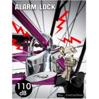 กุญแจกันขโมย แม่กุญแจแบบมีเสียง ชุดแม่กุญแจนิรภัย Alarm Lock สำหรับล็อคยานพาหนะเพื่อความปลอดภัย