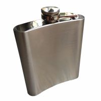 ขวดใส่เครื่องดื่มพกพาสแตนเลส Hip Flask ขนาด 6 ออนซ์ รุ่น stainless-9608