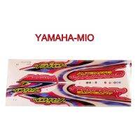 สติ๊กเกอร์ติดรถมอเตอร์ไซด์ สำหรับ YAMAHA -MIO  รุ่นเครือบเงา ปี2006 สีชมพู