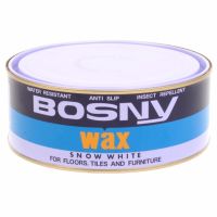 BOSNY ขี้ผึ้งขัดพื้น ขนาด 800g สีขาว ขัดพื้นขัดพื้นไม้ ขัดไม้ ให้เงางาม ขี้ผึ้งขัดพื้น wax แว้ก แวกซ์ เช็ดเฟอร์นิเจอร์ไม้ เช็ดไม้