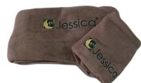 ?TeeBed? Jessica ชุดผ้าขนหนู เช็ดตัว+เช็ดหัว - สีโกโก้ (สองชิ้น)