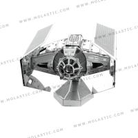 Darth Vaders Tie Fighter 3D Metal Model Kit - โมเดลโลหะ Star Wars Darth Vaders Tie Fighter