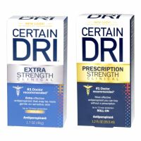 Certain Dri Extra Strength Solid 48g. และ Certain Dri Prescription Strength Roll-On 35.5 ml. (1 Set)