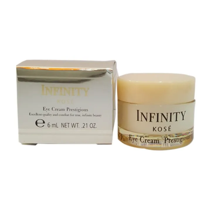 Kose Infinity Eye Cream Prestigious ครีมรอบดวงตา โคเซ่ อินฟินิตี้ ขนาดทดลอง 6ml. Lazada.co.th