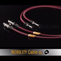 Nobility XLR Cable รุ่น Hawk H-180KL ความยาว 1เมตร - สีแดง (2 เส้น)