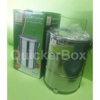 Stainless Steel Food Carrier - 3 Tier Size 14 CM